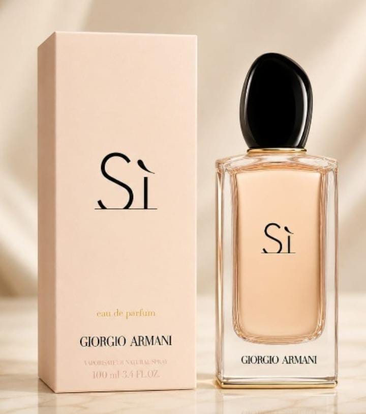 Giorgio Armani Sì Eau de Parfum Spray 100ml / 3.4 oz – Brand New Sealed