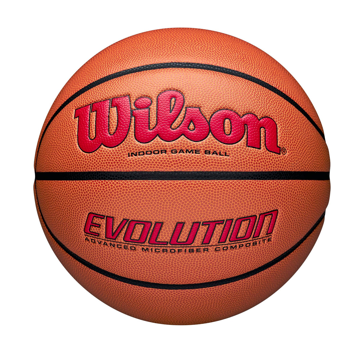 WILSON Evolution Indoor Game Basketball – Size 5, Size 6 & Size 7