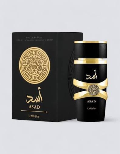 Lattafa Asad Eau de Parfum for Men 100ml / 3.4 oz – Long Lasting Fragrance