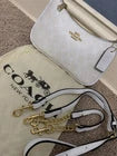 NEW Coach Teri Shoulder & Crossbody Bag CA548 – White Canvas & Leather