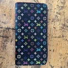 Louis Vuitton Clémence Long Wallet Monogram Multicolor Black – Used