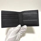 Gucci Jumbo GG Bifold Wallet Black Leather 8 Card Slots Made in Italy with Box