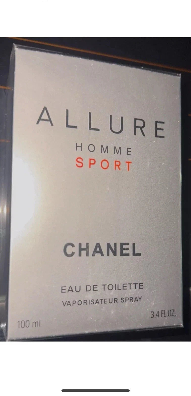 CHANEL Allure Homme Sport Eau de Toilette Spray 3.4 oz / 100ml Men's Cologne