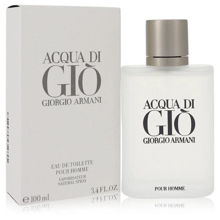 Acqua Di Gio by Giorgio Armani for Men 3.4 oz Eau de Toilette Spray NIB
